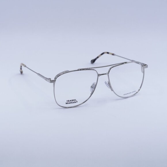🕶️ New Isabel Marant IM 0057 010 Eyeglasses - Palladium Frame 56mm - Picture 1 of 9